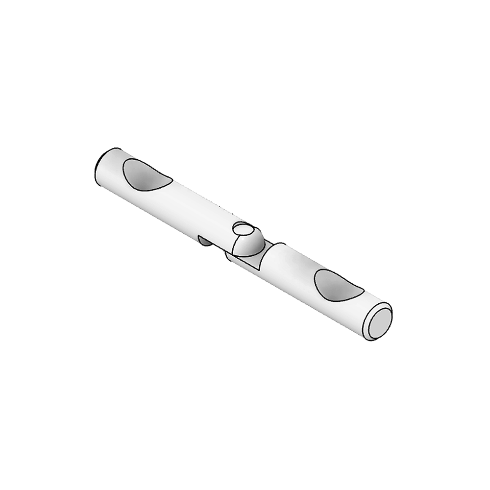 41-222-1 MODULAR SOLUTIONS 45 MITRE CONNECTOR 90 DEG DRILLING REQUIRED
